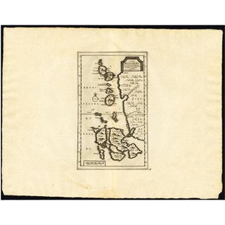 Antique Map of the Maluku Islands attributed to Van der Aa, 1725 For Sale