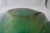 MCM Murano Art Glass Archimede Seguso Emerald Green Large Bowl Gold Leaf Flake For Sale - Image 12 of 15