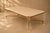Dining Table in Travertine, Gold-Tone Metal and Acrylic Glass, 1970s For Sale - Image 4 of 18