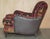 Kilim and Dark Brown Leather Howard Lounge Chair from George Smith of Chelsea For Sale - Image 14 of 16