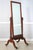 Age: Approx. 30 Years Old Details: Light Factory Distressing Mahogany Paw Feet Brass Capped Feet w. Casters Beveled Glass...