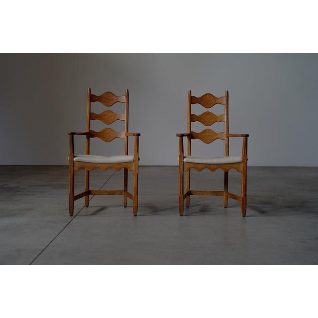 Dining chairs The chairs are in a good condition with signs of usage normal to their age. The chairs are reupholstered...
