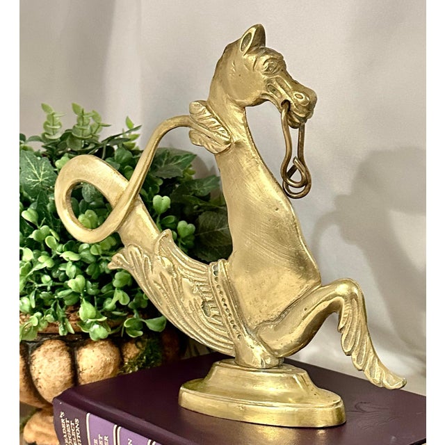 Brass Venetian Seahorse Vintage Gondola Oar Lock - 1 For Sale In Phoenix - Image 6 of 8