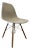 Herman Miller Eames Molded Plastic Side Chair With Dovel-Legs Cocoa/Walnut For Sale