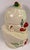 Folk Art Vintage Hand-Painted Ceramic Clown Cookie Jar With Ruffled Collar, Whimsical Folk Art Storage Canister For Sale - Image 3 of 9