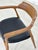 Danish Armchair in Leatherette and Wood For Sale - Image 6 of 10