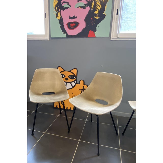 Vintage Barrel Chair by Pierre Guariche Steiner, 1950s For Sale - Image 6 of 18