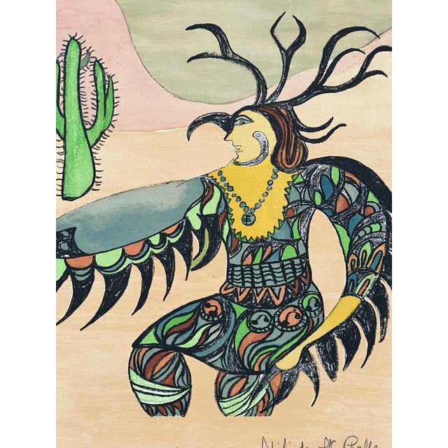 Modern Niki de Saint Phalle, I Dreamt I Was in Arizona, 1978, Lithograph For Sale - Image 3 of 5