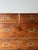 Brown Campaign Chest of Drawers with Brass Bound Details For Sale - Image 8 of 12