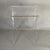 Plastic Acrylic Glass Folding Table, 1970s For Sale - Image 7 of 18
