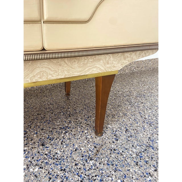 Mid 20th Century Mid 20th Century Stone Hill Furniture Asian Modern Hollywood Regency Credenza For Sale - Image 5 of 9