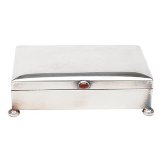 Silver Box by Gab, Sweden, 1930s For Sale