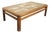 Mid 20th Century Handmade Danish Ceramic Tile and Teak Coffee Table by Haslev For Sale