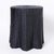 Mid-Century Modern Pair of Black Woven Reed Ghost Drapery Stands For Sale - Image 3 of 8