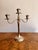 Antique Edwardian Silver Plated Candelabras, 1900, Set of 2 For Sale - Image 4 of 6