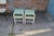 Rustic Set of Painted Stools, 1940s For Sale - Image 3 of 9