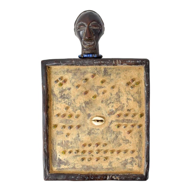 Early 20th Century Luba Divination Plank For Sale