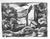 American 1950s Norman Kent Landscape Drawing With Barn For Sale - Image 3 of 3