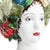 Head Vase Sculpture with Vegetables, Ceramiche D'arte Dolfi For Sale In San Francisco - Image 6 of 12