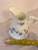 Vintage Silesia Porcelain Creamer With Dragon Handle & Forget-Me-Not Florals, Circa 1900 For Sale - Image 11 of 12