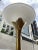 Mid 20th Century Modernist Solid Brass Tulip Torchiere Floor Lamp Milk Glass Diffuser by the Stiffel Company For Sale - Image 5 of 13