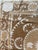 Neutral Tan Cotton Suzani Square Medallion Wall Decor For Sale In New York - Image 6 of 10