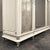Antique Italian Neoclassical Painted Triple Armoire For Sale - Image 10 of 18