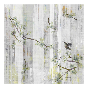 Blossom Fantasia Yellow Citrus – 36x36" Modern Acrylic Wall Art
