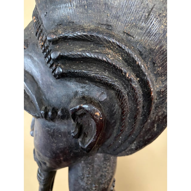 Baule Male Figure 20th Century For Sale - Image 4 of 11