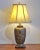 Meiji Period Bronze Bas-Relief Vase Turned Lamp For Sale - Image 13 of 13