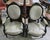 Napoleon III Armchairs in Blackened Wood, 1850, Set of 2 For Sale - Image 3 of 9