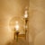 Large Vintage Glass Sconce from Sciolari For Sale - Image 13 of 18