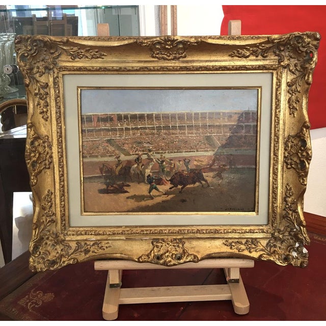 A. G., Barcelona, 1906, Oil on Canvas, Framed For Sale - Image 9 of 9