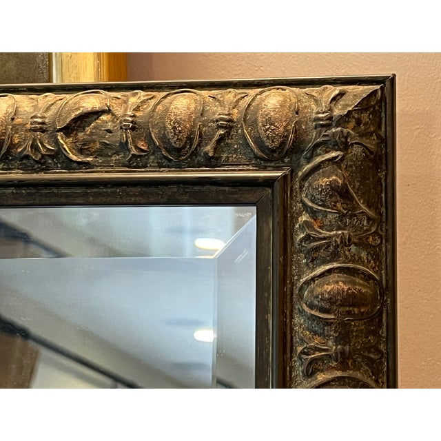 Hand Crafted Italian Wood Mirror For Sale - Image 13 of 15