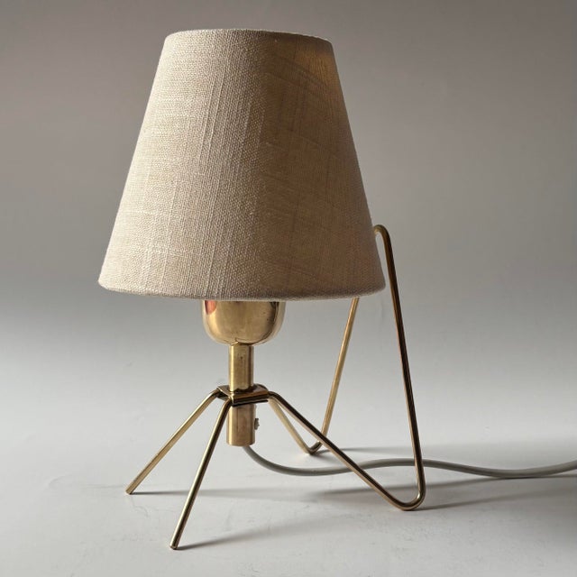Model 15566 Table or Wall Lamp in Brass by Harald Notini for Böhlmarks, Sweden, 1950s For Sale - Image 12 of 12
