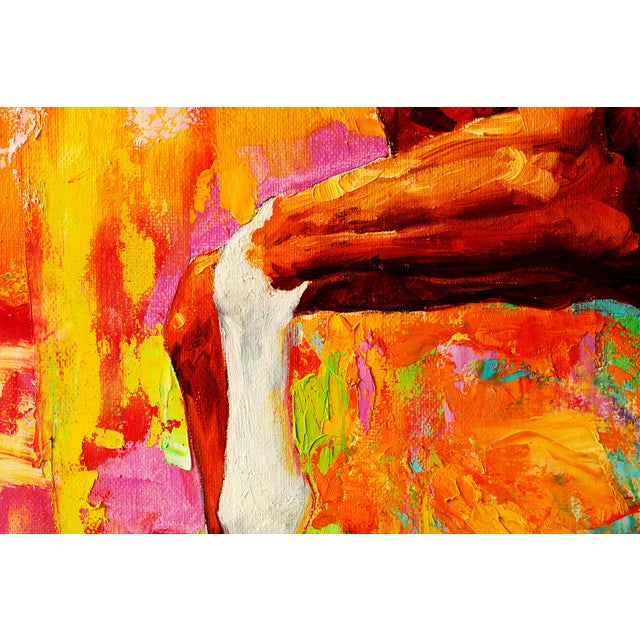 Artist Andrei Sitsko "Show" Modern Original Painting For Sale - Image 4 of 10