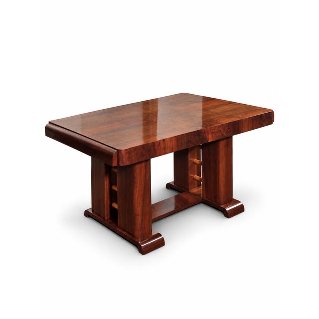 Art Deco Walnut Table, 1930s For Sale - Image 17 of 17