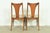 Broyhill Brasilia Mid-Century Modern Sculpted Walnut Dining Chairs, Set of Four For Sale - Image 11 of 12