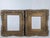Mid 20th Century Pair of Grand European-Style Carved Giltwood Frames With Acanthus & Floral Scrollwork For Sale - Image 12 of 17