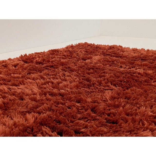 Plastic Polar Shaggy Rug from Think For Sale - Image 7 of 9