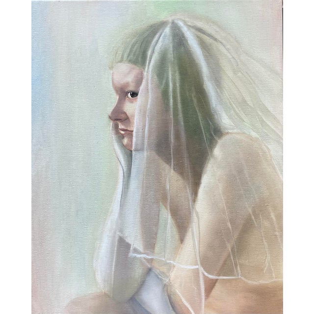 Early 21st Century Milena Kwiatkowska, No Title, Series: Suspended in Time, 2026, Oil on Canvas For Sale - Image 5 of 5