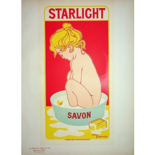 Meunier, Savon Starlight, 1900, Original Lithograph For Sale