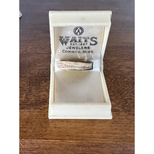 Antique Jeweler's Ring Presentation Box For Sale - Image 10 of 12