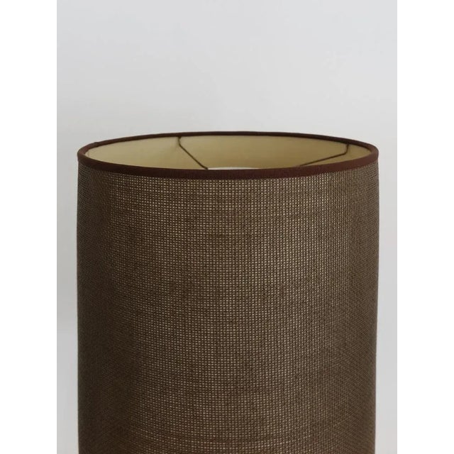 Mid-Century Modern Large Italian Lamp with Ceramic Base, 1960s For Sale - Image 3 of 8