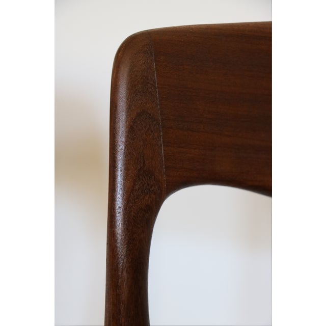 Scandinavian Chairs in the style of Niels Otto Møller, 1960s, Set of 5 For Sale - Image 6 of 10