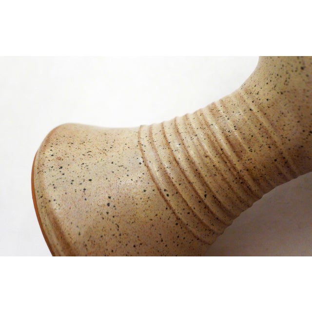 Speckled Stoneware Bottle by Vallauris, 1960s For Sale - Image 12 of 13