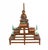 Stunning English double-sided mahogany Victorian-style library steps. Offered in excellent condition, this decorative...