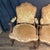 French Louis XV Carved Armchairs With Cut Velvet Mohair -Set of 4 For Sale - Image 4 of 16