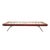 Single Bed in Curved Wood, 1960s For Sale