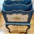 Hand Painted Floral Gilded Wood Magazine Rack Vintage Speckled Finish Handle 26" H 14" W For Sale - Image 11 of 16